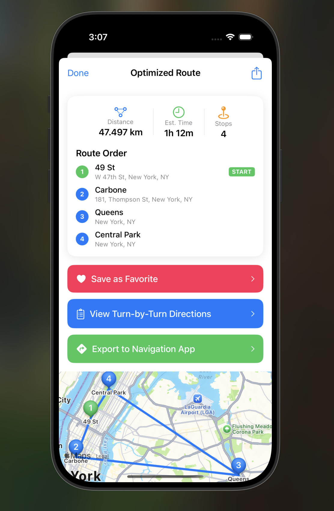 ShortMap - Route Optimization App - Image 1
