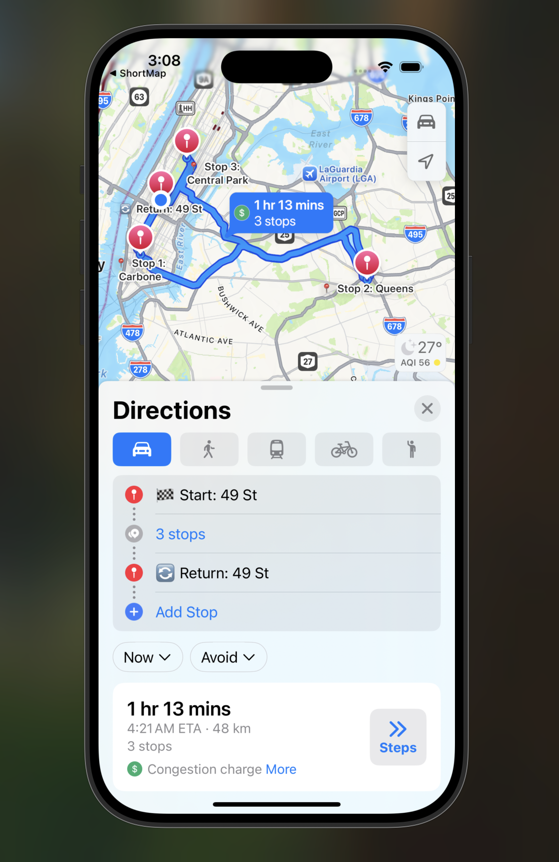 ShortMap - Route Optimization App - Image 2
